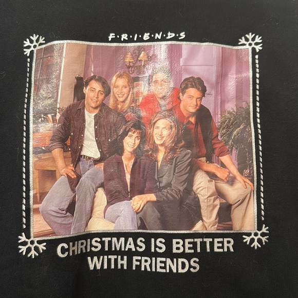 F.R.I.E.N.D.S Black Sweatshirt - Picture 2 of 3
